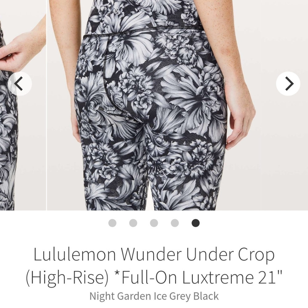 Lululemon wonder under crops - Picture 3 of 8
